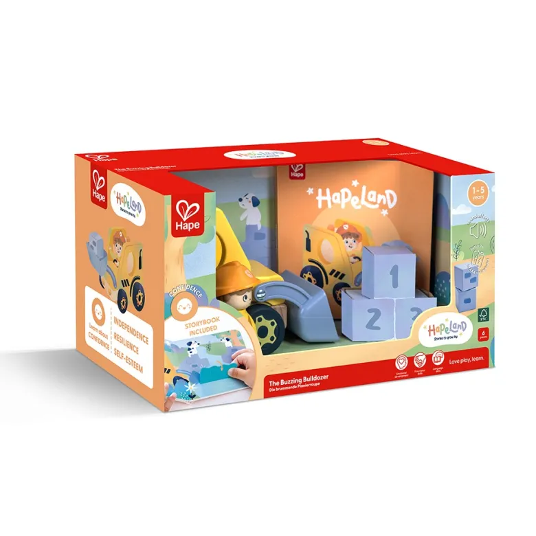 La excavadora zumbadora - Colección Hapeland