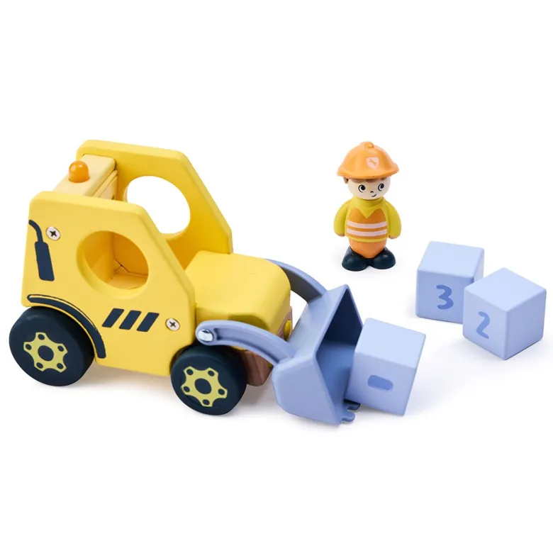 La excavadora zumbadora - Colección Hapeland