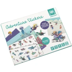 Libro de pegatinas reutilizables – Adventure Stickers
