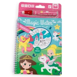 Libro para pintar con agua - Magic Water Princesas