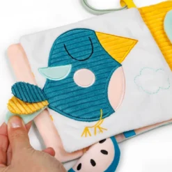 Libro sensorial con actividades para bebés – Cucu