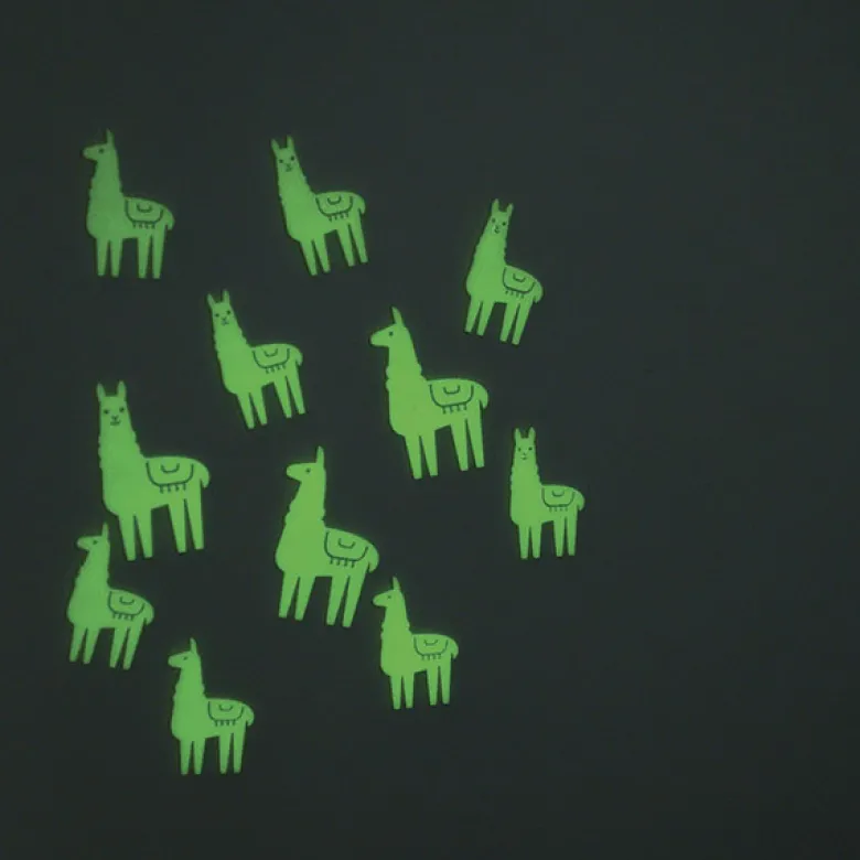 Llamas brillantes