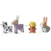 Láminas para construir animales 3D de cartón – Farm Animals