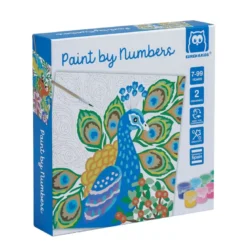 Láminas para pintar con números – Pájaros Multicolor