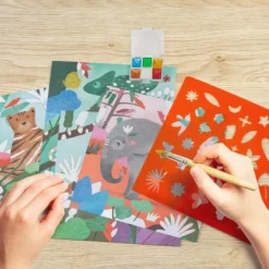 Láminas para pintar y decorar con pintura nacarada – Bright Paint