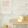 Lámpara infantil decorativa de silicona unicornio