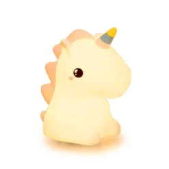 Lámpara infantil decorativa de silicona unicornio