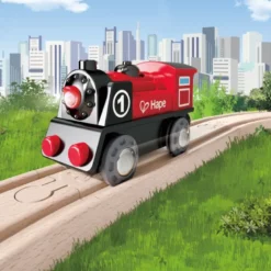 Locomotora de vapor a pilas