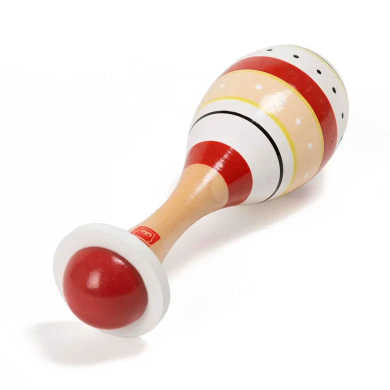 Maraca de madera