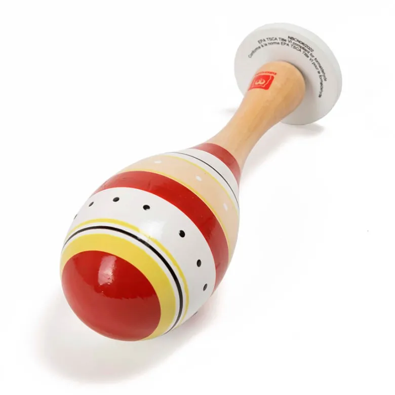 Maraca de madera