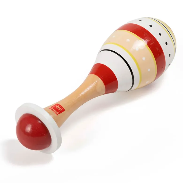 Maraca de madera