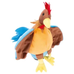 Marioneta gallo para manos pequeñas
