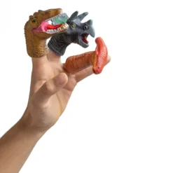 5 marionetas dinosaurio para manos infantiles