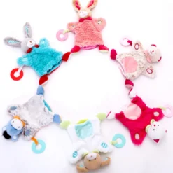 Marioneta y Dou Dou gatita rosa 2 en 1