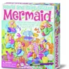 Moldea y pinta brillantes sirenas