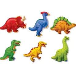Moldea y pinta dinosaurios