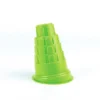 Molde Torre de Pisa verde para arena