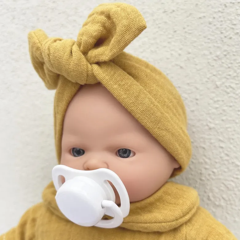 Muñeca Nina Bobble - Mostaza 26 cm