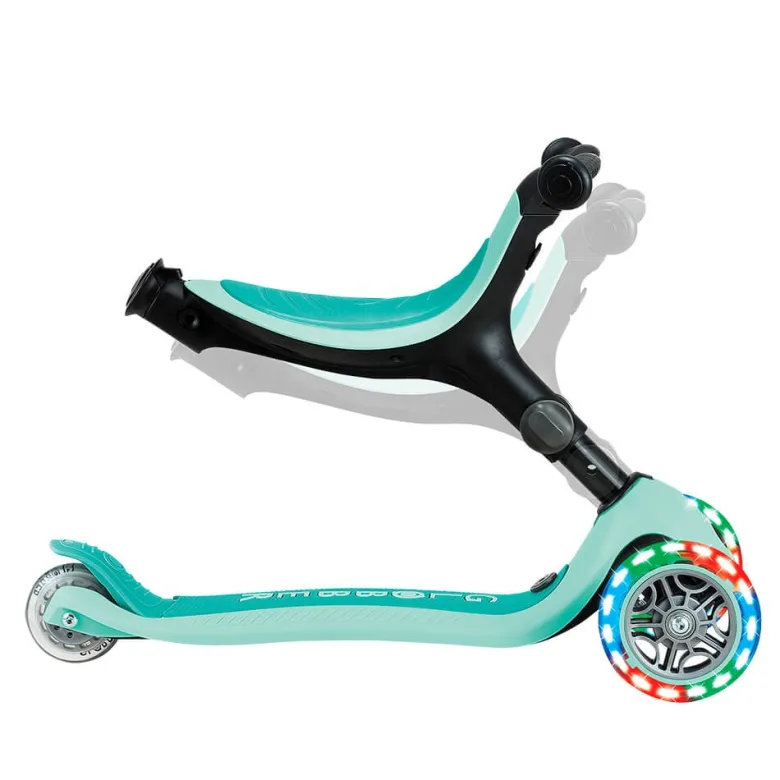 Patinete GO UP ACTIVE LUCES 360º - Menta