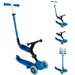 Patinete Go Up Active Luces - Navy Blue