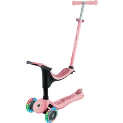 Patinete Go Up Sporty con luces Rosa Pastel