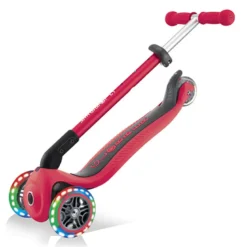 Patinete Primo Foldable Lights New Red