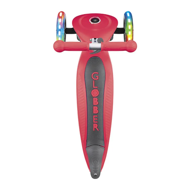 Patinete Primo Foldable Lights New Red