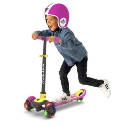 Patinete scotti glow rosa