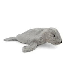 Peluche y almohada calentable – Foca Pequeña Gris