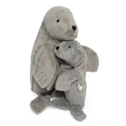 Peluche y almohada calentable – Foca Pequeña Gris