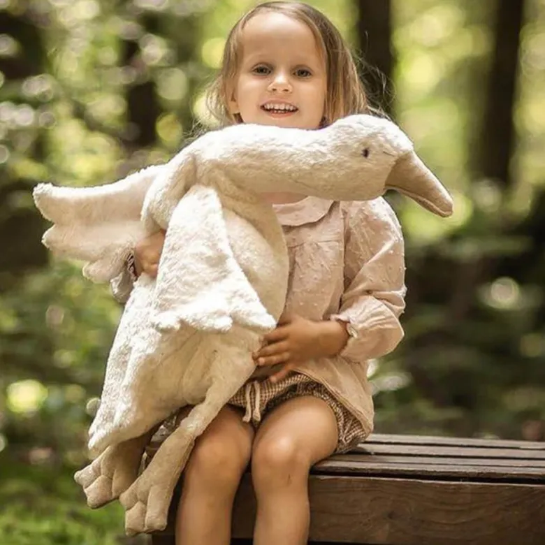 Peluche y almohada calentable – Ganso Grande