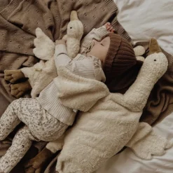Peluche y almohada calentable – Ganso Pequeño