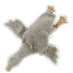 Peluche y almohada calentable – Ganso Pequeño Gris