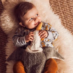 Peluche y almohada calentable – Gaviota Pequeña