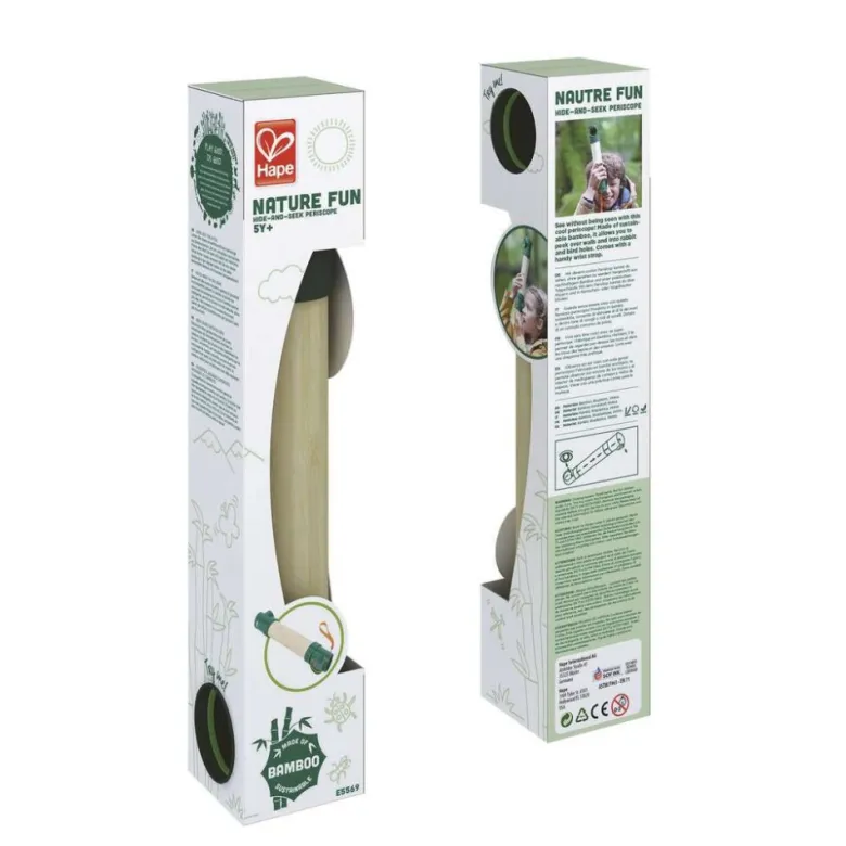 Periscopio para explorar la naturaleza
