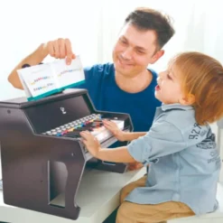 Piano con luces de 25 teclas para aprender a tocar