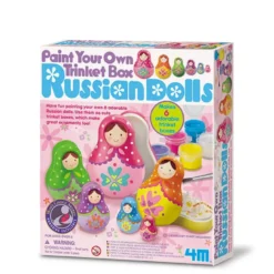 Pinta cajitas Matrioshka