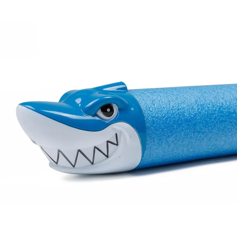 Pistola de agua de espuma con cabeza de animal - Azul