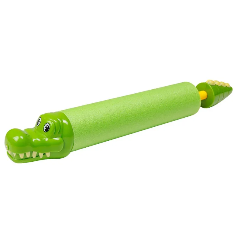 Pistola de agua de espuma con cabeza de animal - Verde