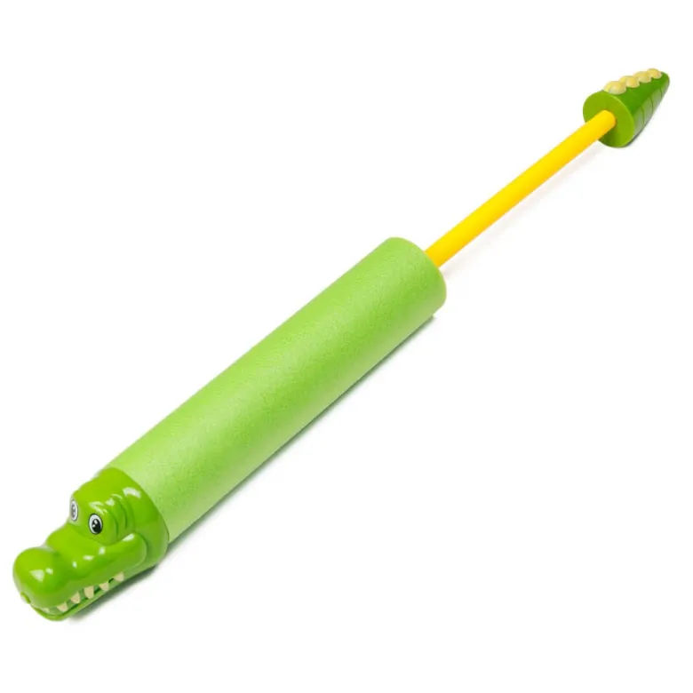 Pistola de agua de espuma con cabeza de animal - Verde