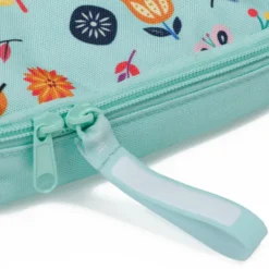 Portabocadillos infantil con diseño de flores
