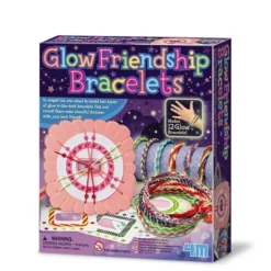 Pulseras brillantes de la amistad