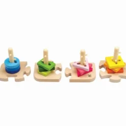 Puzzle creativo de clavijas