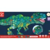 Puzzle de Suelo Brillante de Dinosaurios - 200 pzs