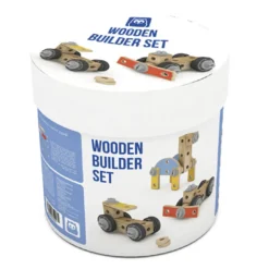 Set de construcción de madera