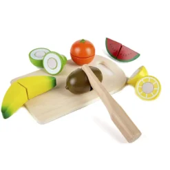Set frutas de madera