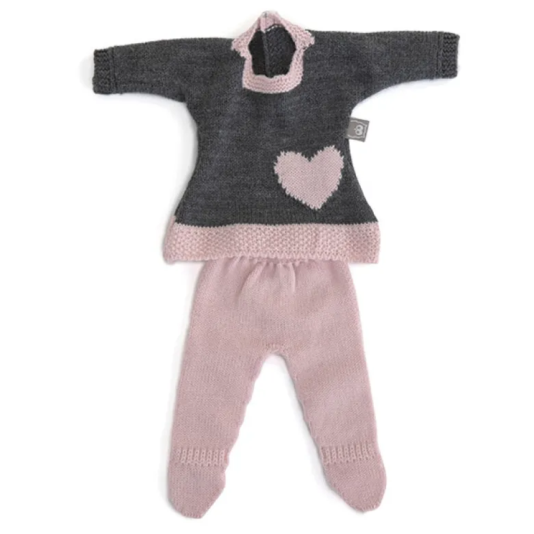Set ropa de punto muñeca 36cm