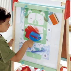 Sponge Painting Fun