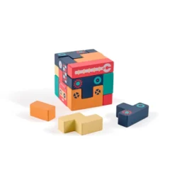 Tetris de madera con múltiples opciones de juego