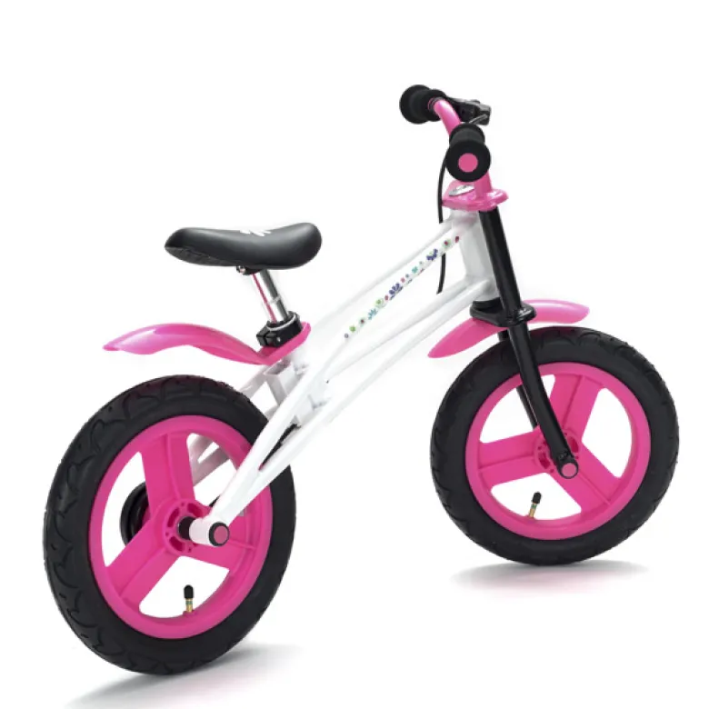 Training bike pink flowers